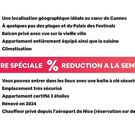 Grand Studio Cannes Centre Exterior photo